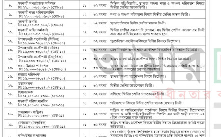 রাজধানী উন্নয়ন কর্তৃপক্ষ নিয়োগ বিজ্ঞপ্তি Rajuk Job Circular 2026