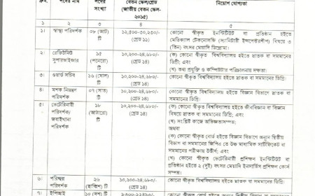 ঢাকা উত্তর সিটি কর্পোরেশন চাকরির বিজ্ঞপ্তি DNCC Job Circular 2026