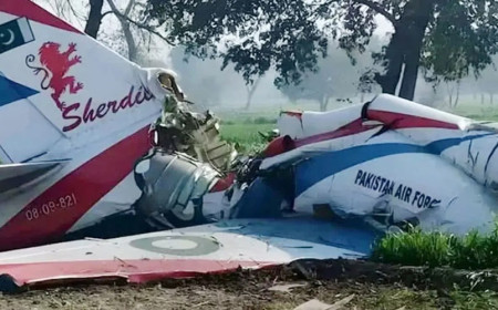 পাকিস্তান বিমানবাহিনীর যুদ্ধবিমান বিধ্বস্ত, নিহত ২ পাইলট